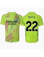 Moške Nogometnih dresov Arsenal David Raya #22 Vratar Domači 2024-25 Kratki rokavi